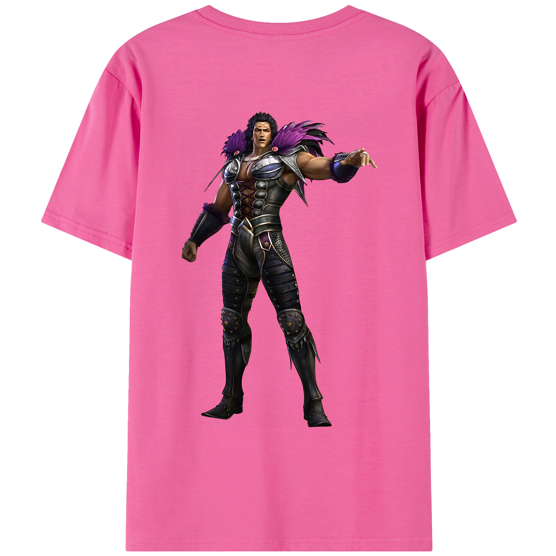 （画像用） 北斗の拳 Fist of the North Star レディース半袖Tシャツ(バックプリント)
